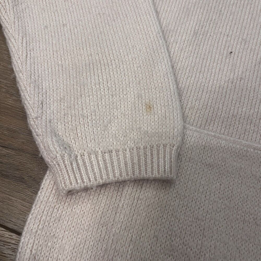 ANINE BING Light Pink Knit Oversized Button Up Cardigan Sweater Women's M-L - Picture 4 of 7